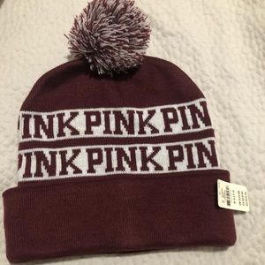 PINK beanie